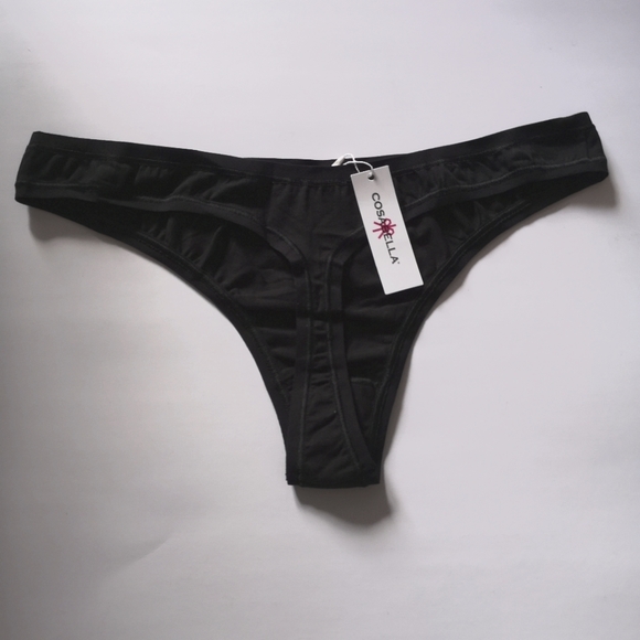 Set of 7 Cosabella Plus Size Everyday Cotton Thong Panties Underwear - Picture 5 of 5